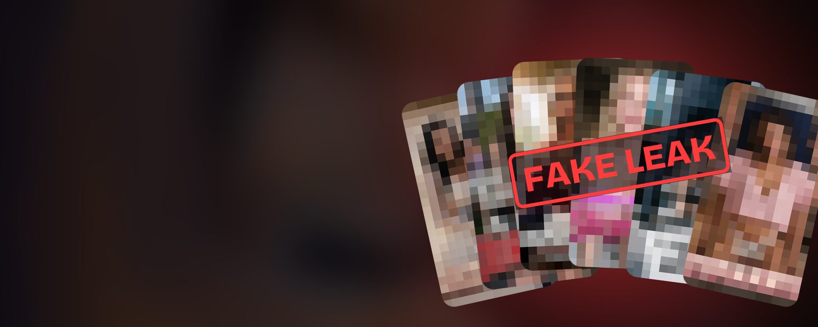 Pixelated fake "leaked" Candy Shorts posters