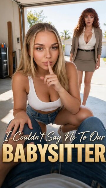 I Couldn’t Say No to Our Babysitter Candy Shorts poster with Mila Nowak