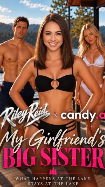 My Girlfriend’s Big Sister Is Riley Reid Candy Shorts poster with Riley Reid
