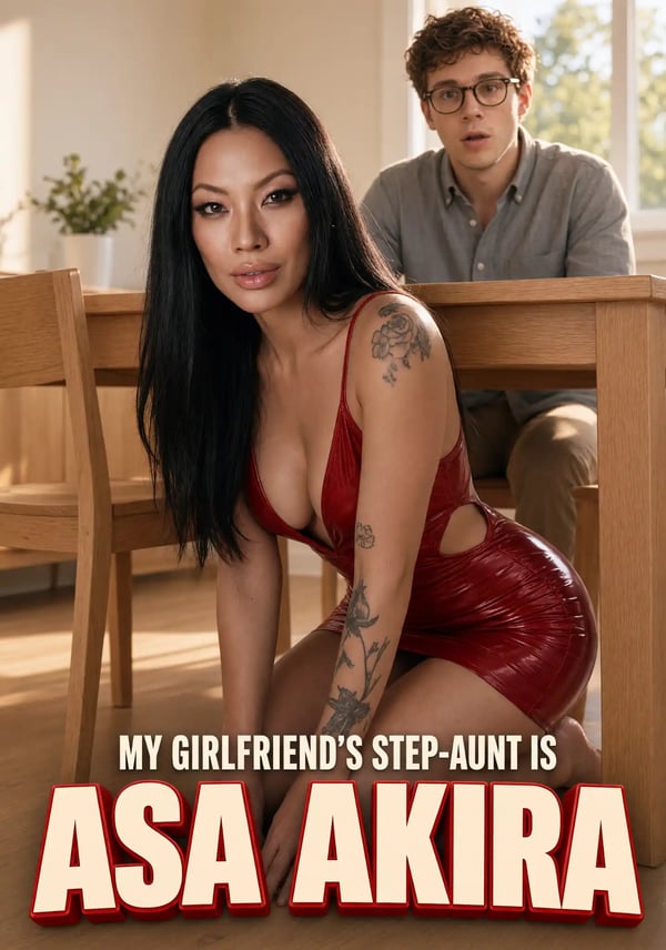My Girlfriend’s Step-Aunt Is Asa Akira Candy Shorts poster with Asa Akira (Spicy, 18+)