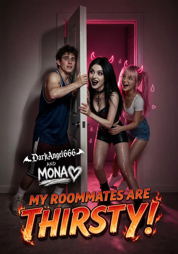 My Roommates Are Thirsty! Candy Shorts poster with Mona Newman