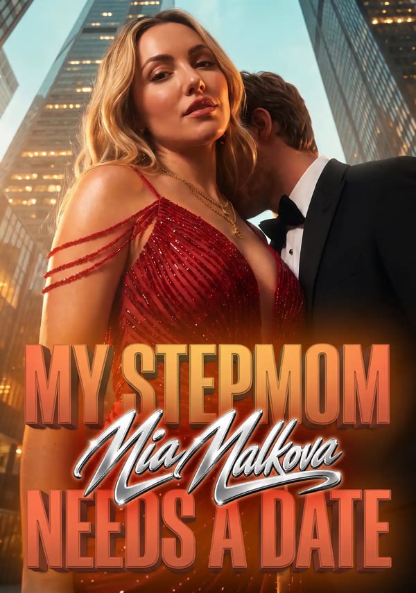 My Stepmom Mia Malkova Needs a Date Candy Shorts poster with Mia Malkova