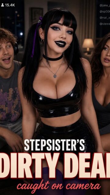 Stepsister’s Dirty Deal Candy Shorts poster with Sp00kybby (Spicy, 18+)