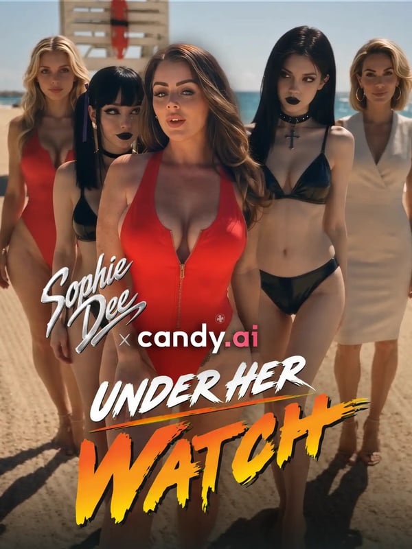 Under Her Watch Candy Shorts poster with Sophie Dee