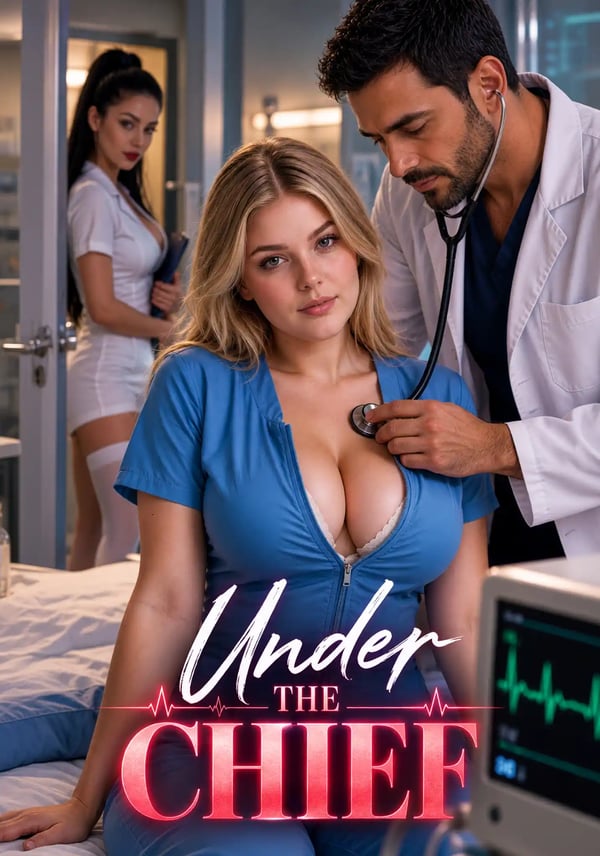 Under the Chief Candy Shorts poster with Harriet Seagrave